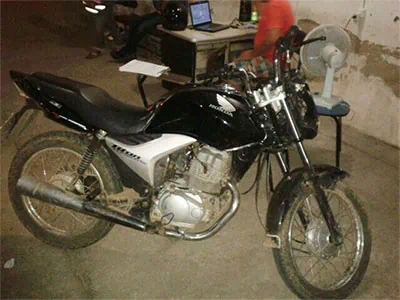 Moto roubada em Campo do Brito é localizada em Lagarto (SE)