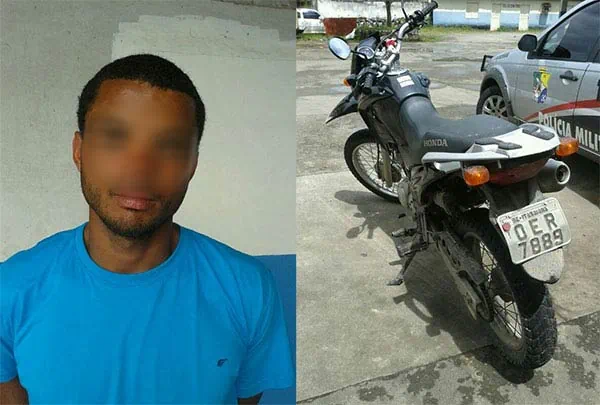 Suspeito de roubos em Campo do Brito é preso pela PM em Itabaiana