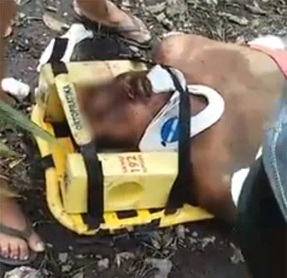 Veículo cai em grota na Serra dos Montes em Campo do Brito e três pessoas ficam feridas