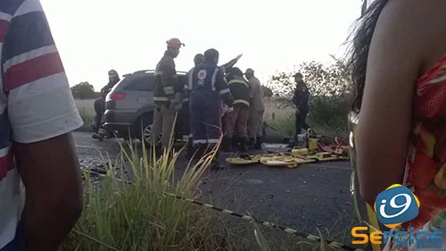 Grave acidente é registrado entre Campo do Brito e Itabaiana