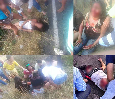 Acidente na Rodovia João Paulo II deixa várias pessoas feridas