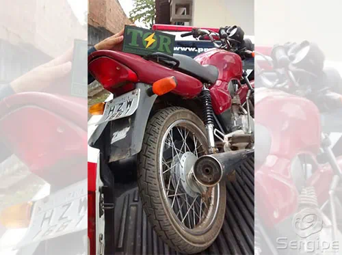 PM recupera motocicleta com restrição de roubo em São Domingos