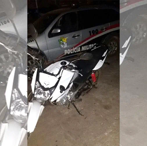 Após perseguição, PM recupera em Campo do Brito moto roubada em Itabaiana