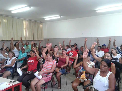 SINDIBRITO se reuni com servidores públicos municipais de Campo do Brito