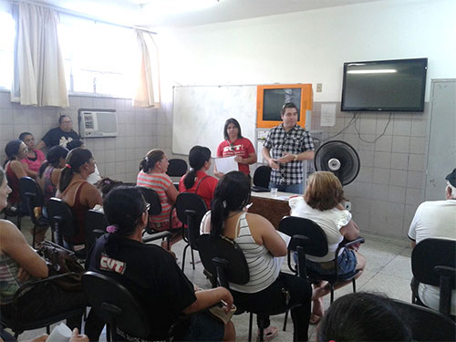 SINDIBRITO se reuni com servidores públicos municipais de Campo do Brito