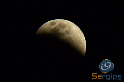 Veja as fotos do eclipse da lua em Campo do Brito